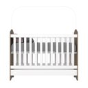 Ver imagem 6 de Berço Mini Cama Bala de Menta Henn Rustico/branco
