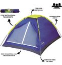 Ver imagem 4 de Barraca de Acampamento para 3 Pessoas Impermeável Mor