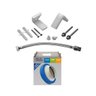 Kit Bacia com Caixa Acoplada com Acessórios Debba C329723001 Branco Roca - 4