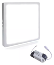 Ver imagem 1 de Luminária Plafo Led Sobrepor Quadrado 24w 30x30 Branco Frio