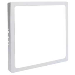 Luminária Plafo Led Sobrepor Quadrado 24w 30x30 Branco Frio - 4