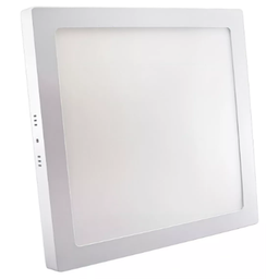 Luminária Plafo Led Sobrepor Quadrado 24w 30x30 Branco Frio - 6