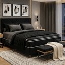 Ver imagem 2 de Cama Box Queen + Colchão Molas Ensacadas Topazio Beirut 158x198x57cm