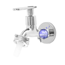 Ver imagem 4 de Torneira para Jardim Tanque Metal Alavanca Cromada 1128 C73 Cor: Prateado Del Metais