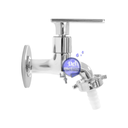 Ver imagem 2 de Torneira para Jardim Tanque Metal Alavanca Cromada 1128 C73 Cor: Prateado Del Metais