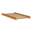 Ver imagem 1 de Cama Auxiliar de Solteiro Madeira Maciça para Colchão 88 X 188 Cm com Rodízios Multimóveis