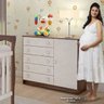 Cômoda Infantil 5 Gavetas 1 Porta Tiago Tigus Baby - 5