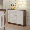 Cômoda Infantil 5 Gavetas 1 Porta Tiago Tigus Baby - 1