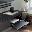 Ver imagem 2 de Rack Aparador Suspenso Flex com 2 Portas Flop Preto