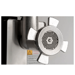 Moedor/picador de Carnes Boca 10 Sm Total Inox- Bivolt Cruzetas de Aço Microfundidos e Engrenagem He - 2