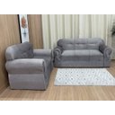 Ver imagem 2 de Sofá 2 e 3 Lugares Capuccino 902 Viena