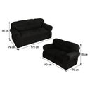 Ver imagem 7 de Sofá 2 e 3 Lugares Capuccino 902 Viena