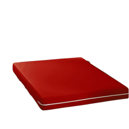 Capa De Colchão Solteiro - Malha Gel Com Zíper:Vermelho - 5