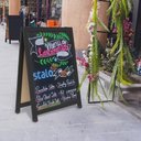 Ver imagem 3 de Cavalete de Calçada 80x60cm Soft Prime - Preto