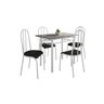 Conjunto de Mesa Genebra 4 Cadeiras Alicante Fabone - 2