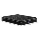 Ver imagem 2 de Colchão Casal Gazin Casal Perola Negra 138x188x32 Cm Mola Ensacada - Gazin