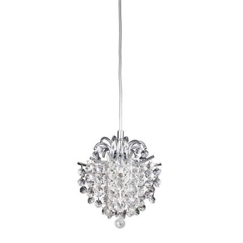 Pendente Fiore Cromado 26cm G9 40w - Hu2107 - Bella