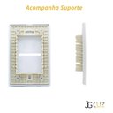 Ver imagem 3 de Placa 4x2 Horizontal 1 Posto + Suporte 4x2 Dc1100/63 Novara