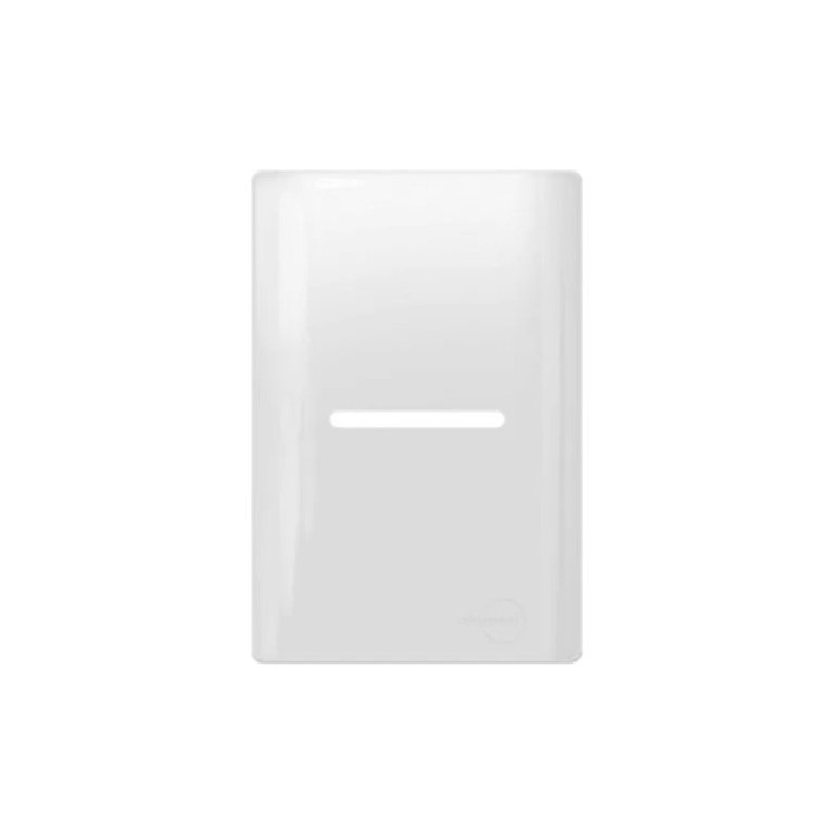 Placa 4x2 Horizontal 1 Posto + Suporte 4x2 Dc1100/63 Novara