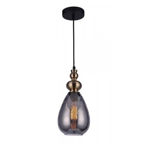 Pendente Than Fume 31cm E27 40w - Fo006s - Bella