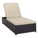 Ver imagem 2 de Espreguiçadeira de Fibra Sintética Alumínio Jardim Piscina Varanda