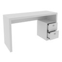 Ver imagem 6 de Mesa para Escritório Engrossurada 1,36m 2gav Me4130 Tecno Mobili - Branco