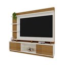 Ver imagem 4 de Painel Home Vinhedos 2.0 com Nichos Decorativos Off White Amendoa