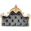 Ver imagem 1 de Cabeceira Entalhada Capitonê P/ Cama Box Solteiro Veludo - Jl