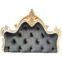 Ver imagem 1 de Cabeceira Entalhada Capitonê p/ Cama Box Solteiro Veludo - Jl