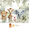 Painel Safari Aquarela-md06 - 2