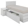 Cama Solteiro Multifuncional 1 Mesa de Apoio 3 Gavetas Comfort Inter Link - 9
