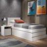 Cama Solteiro Multifuncional 1 Mesa de Apoio 3 Gavetas Comfort Inter Link - 1