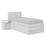 Cama Solteiro Multifuncional 1 Mesa de Apoio 3 Gavetas Comfort Inter Link - 11