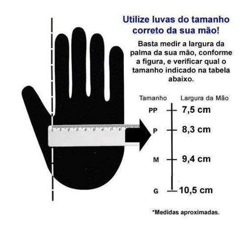 Luva Látex Branca Standard Unigloves com Pó Caixa com 100 M - 2