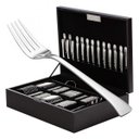 Ver imagem 1 de Faqueiro 101 Peças Inox com Estojo de Madeira Berna Wolff Rojemac