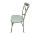 Ver imagem 4 de Kit 4 Cadeiras Paris Katrina Cross Empilhável Seat&co Fendi Assento Fendi Liso