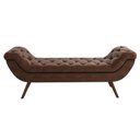 Ver imagem 5 de Puff Recamier 195cm Vêneto P02 Sintético Camel - Mpozenato