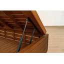 Ver imagem 5 de Cama Box Baú Rústica Solteiro Serenelife - Imbuia