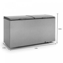 Conservador Horizontal Tampa Balanceada 220V Skin Gelopar - 4
