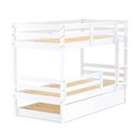 Ver imagem 1 de Treliche Solteiro Eco com Grade de Proteção Madeira Maciça Branco Mobilistore