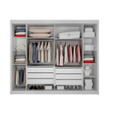 Ver imagem 3 de Guarda Roupa 6 Portas 6 Gavetas São Carlos - Leifer Móveis - Branco
