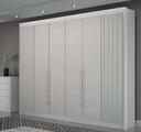 Ver imagem 1 de Guarda Roupa 6 Portas 6 Gavetas São Carlos - Leifer Móveis - Branco