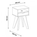 Ver imagem 3 de Mesa de Apoio 1 Gaveta e Nicho Vip Artely