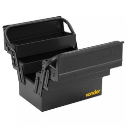 Caixa metálica para ferramentas com 5 gavetas 30 cm x 19 cm x 20 cm Vonder - 2