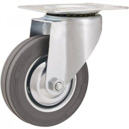 Rodízio Giratório Leve 4" Cinza Vonder - 1
