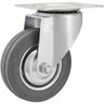 Rodízio Giratório Leve 4" Cinza Vonder - 2