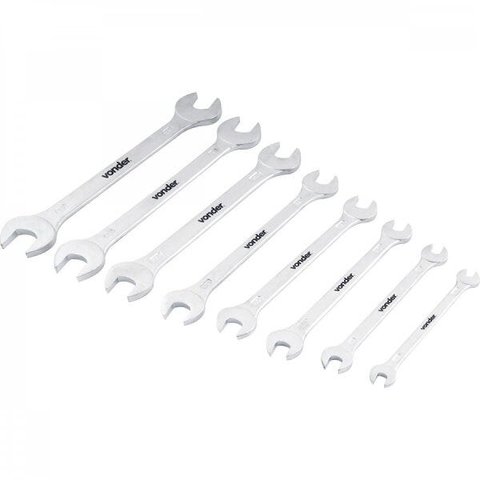 Jogo de chaves fixas 6 mm a 22 mm com suporte plástico Vonder