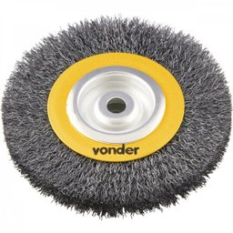 Escova circular 6" x 3/4" x 1/2" Vonder - 1