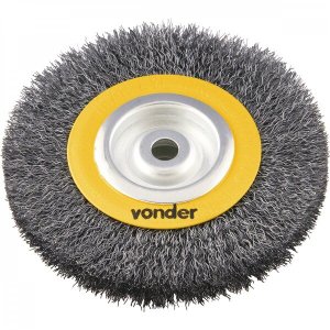 Escova circular 6" x 3/4" x 1/2" Vonder