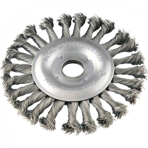 Escova circular 6" x 1/2" x 7/8" torcida Vonder